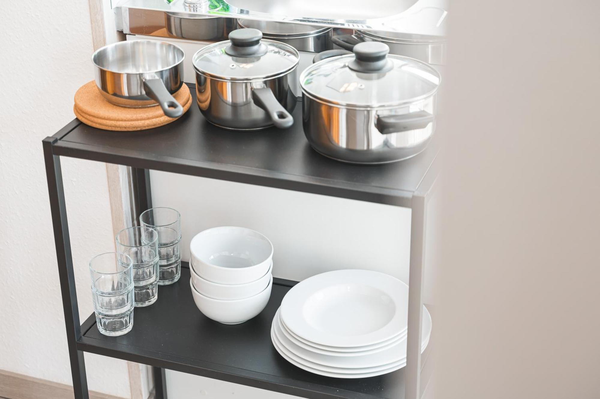 Home2Stay Apartmenthaus Heilbronn City Kitchen Parking Highspeed Wifi Washroom Exterior foto