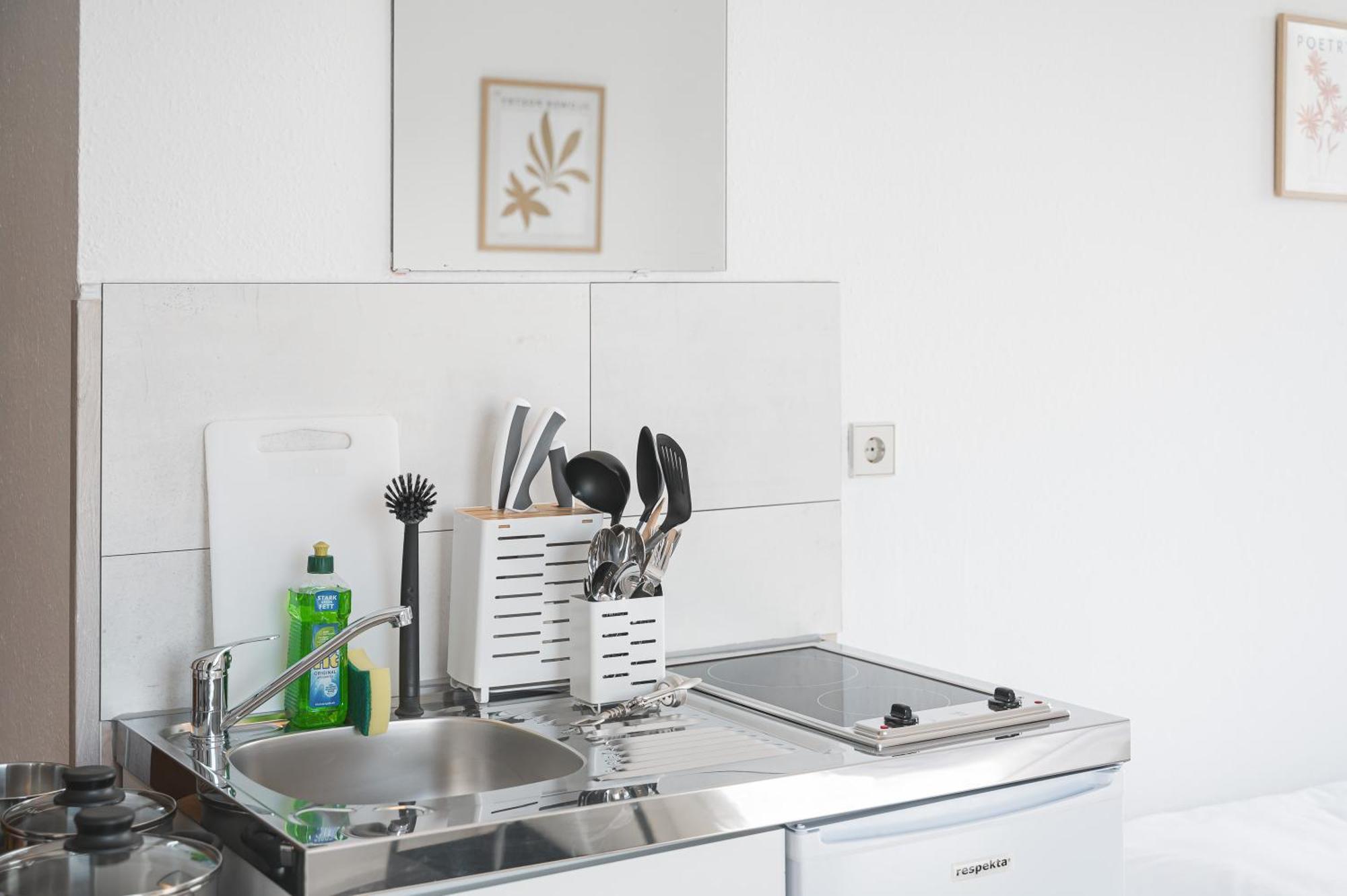 Home2Stay Apartmenthaus Heilbronn City Kitchen Parking Highspeed Wifi Washroom Exterior foto